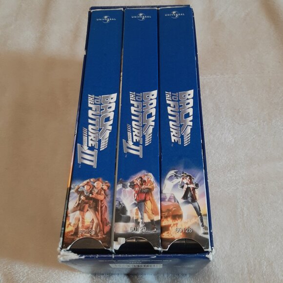 Set Movies Back To The Future The Complete Trilogy Édition Special VHS - Picture 2 of 10